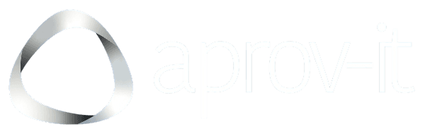 Aprov-it - Logo firmy specjalizującej się w AI i tworzeniu aplikacji internetowych